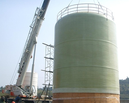 GRP storage tank